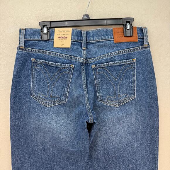 LUCKY BRAND X YELLOWSTONE WOMEN'S 8/29R TEETER WASH EASY RIDER FIT - Picture 7 of 9